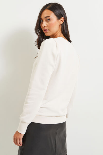 Sweat col rond femme