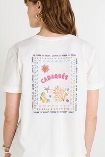 T shirt col rond femme