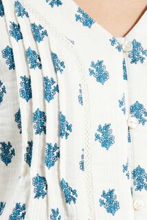 Chemise imprimée femme