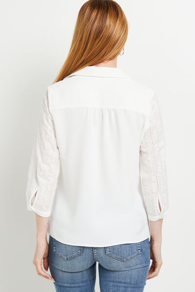 Chemise unie femme