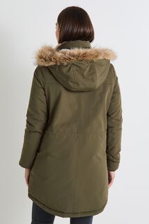 Parka capuche femme