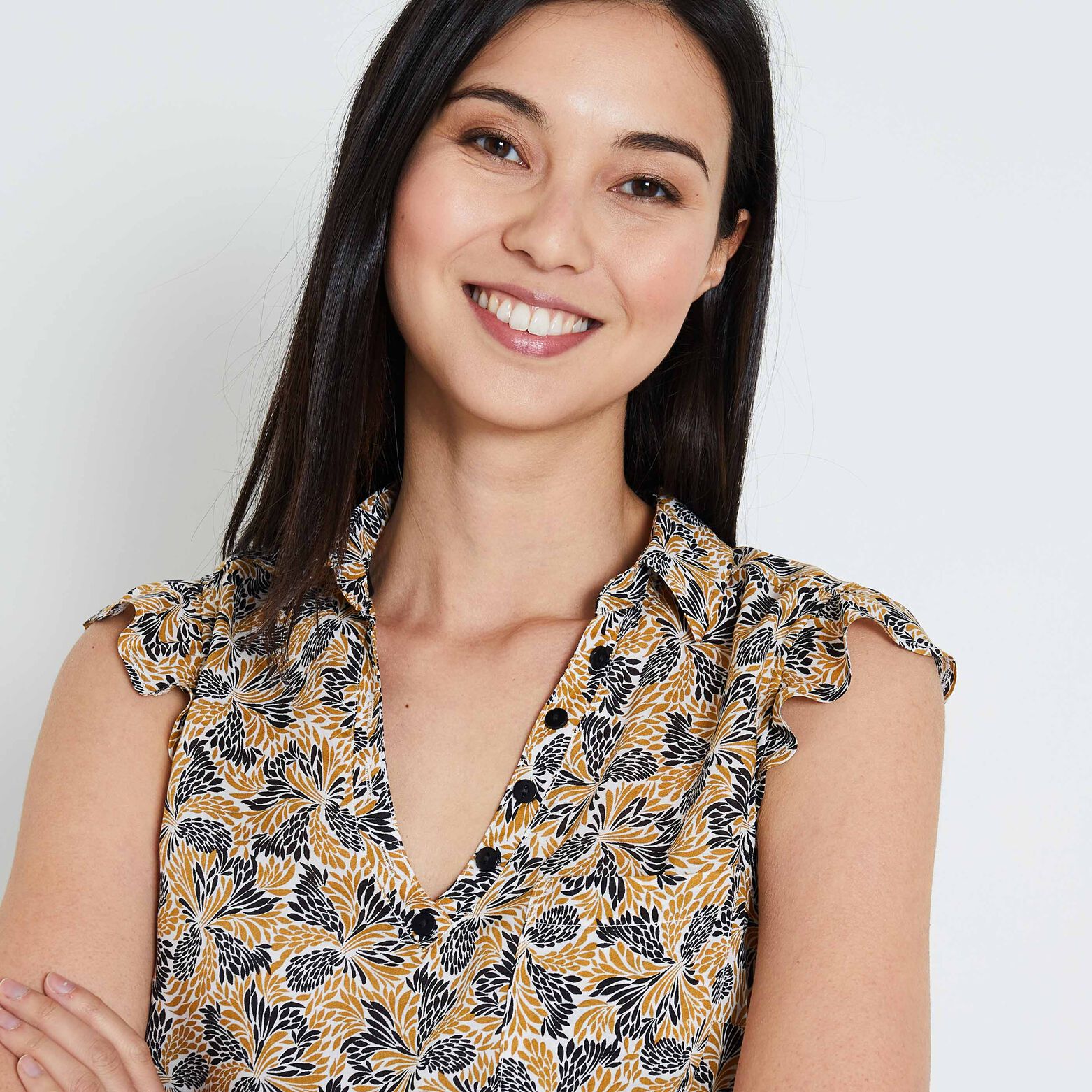 Blouse imprimée femme