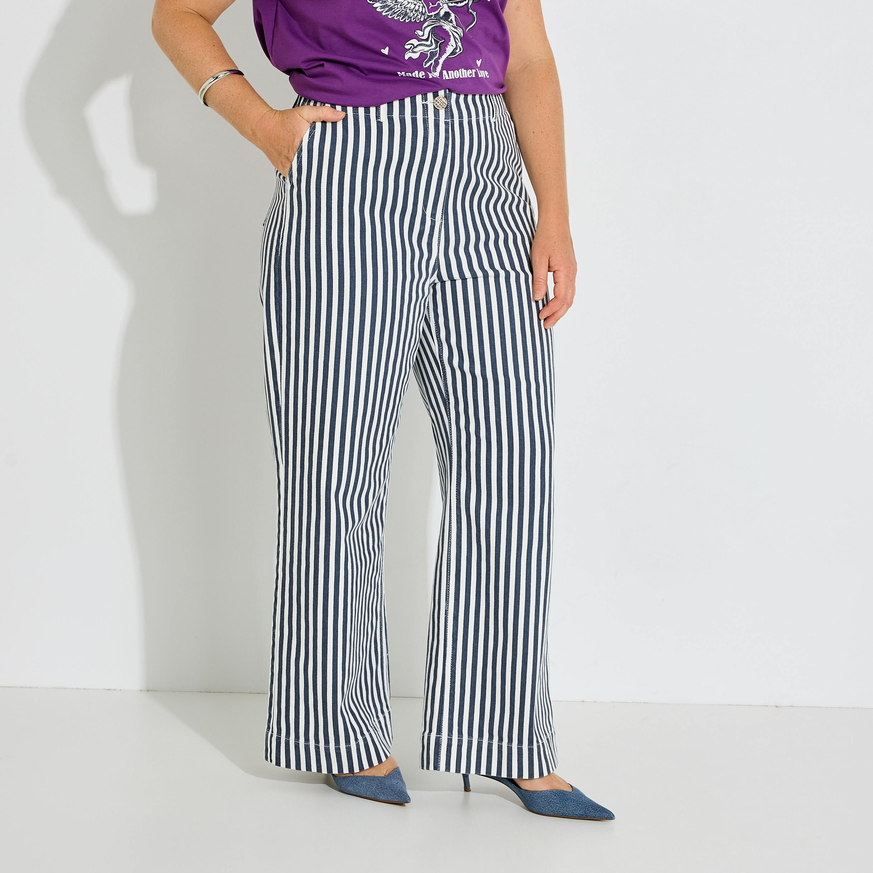 Jean flare PALMA F02 femme