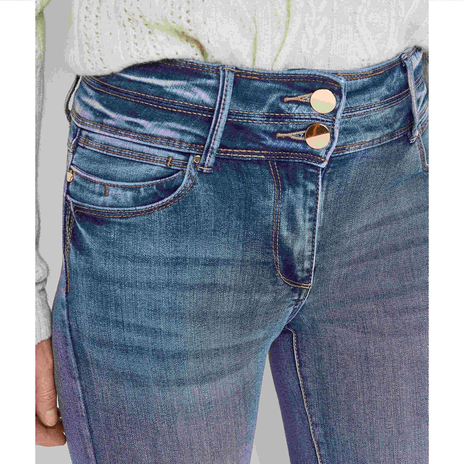 Jean droit taille haute ROME femme