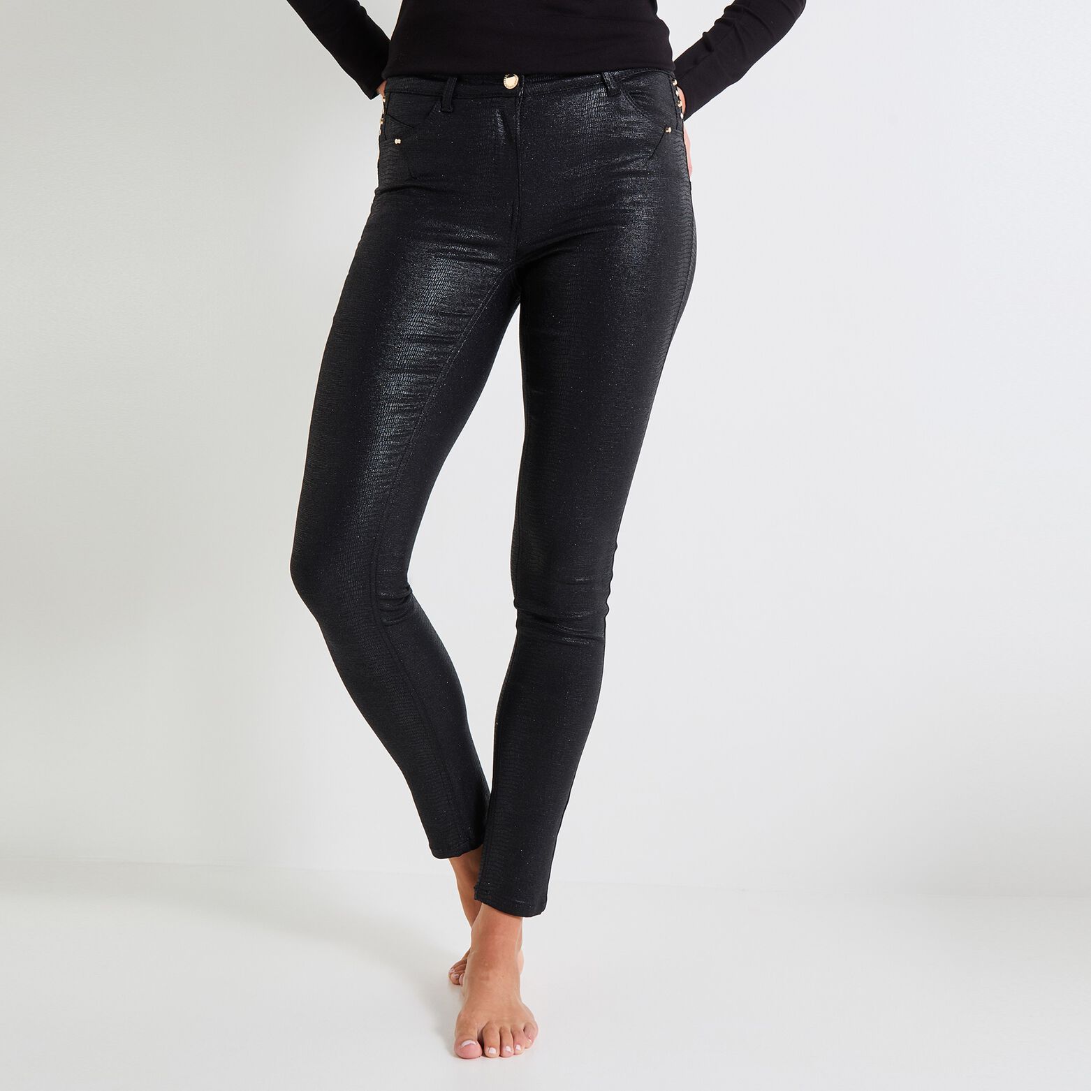 Jean slim push-up PORTO P01 femme