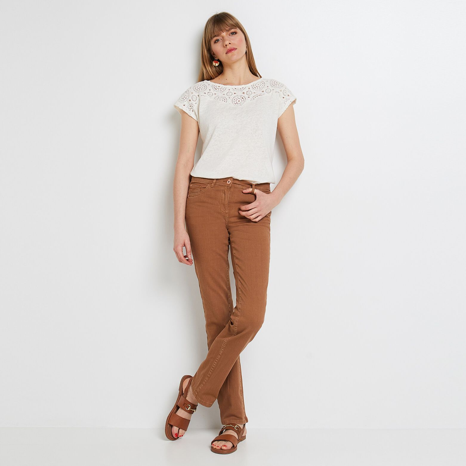 Jean droit JOB femme
