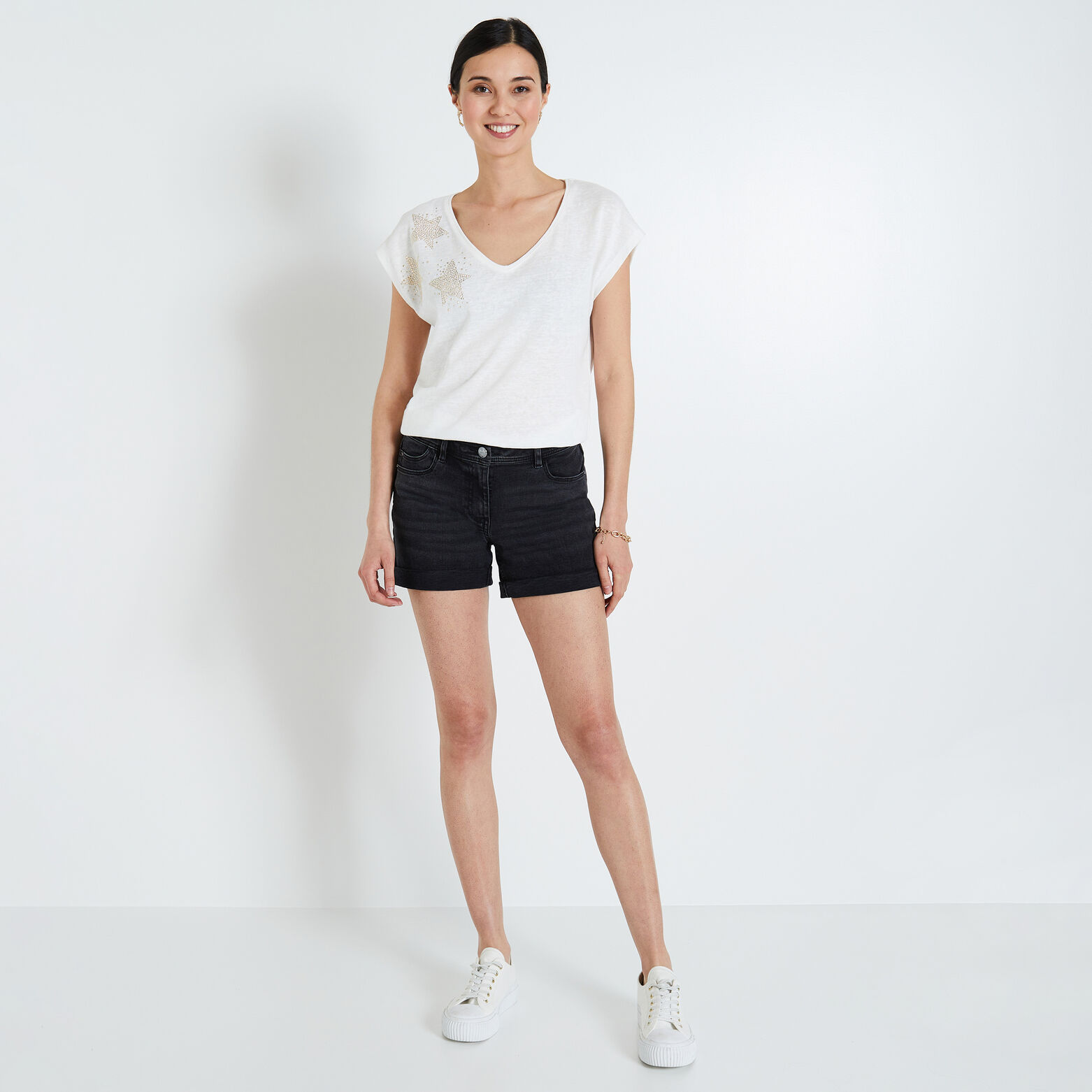 Tshirt manches courtes femme