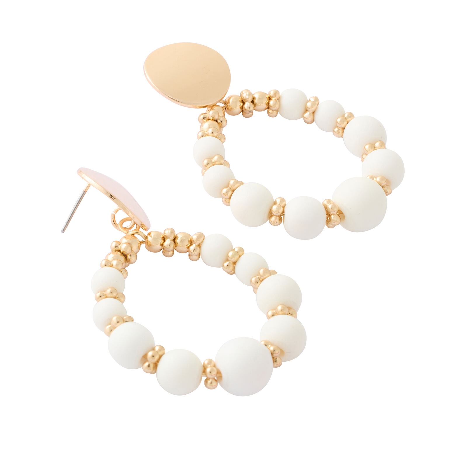 Boucles d'oreilles gouttes perles
