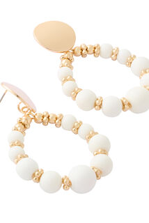 Boucles d'oreilles gouttes perles