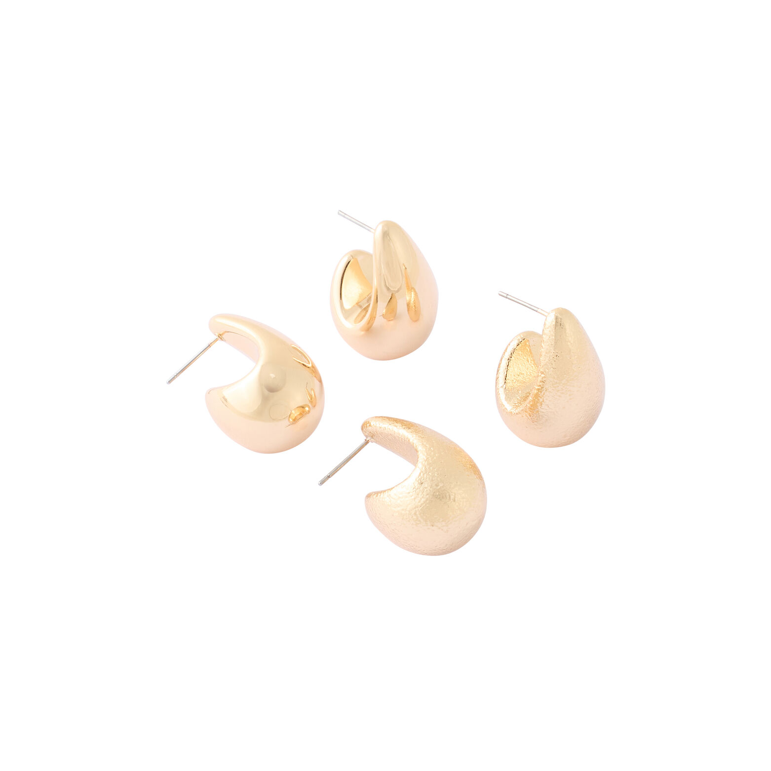 Set de 2 boucles d'oreilles gouttes