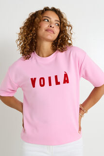 T-shirt col rond femme