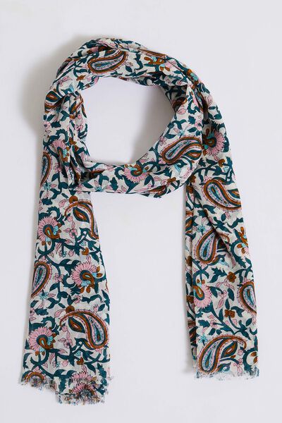 Etole motifs fleuris femme