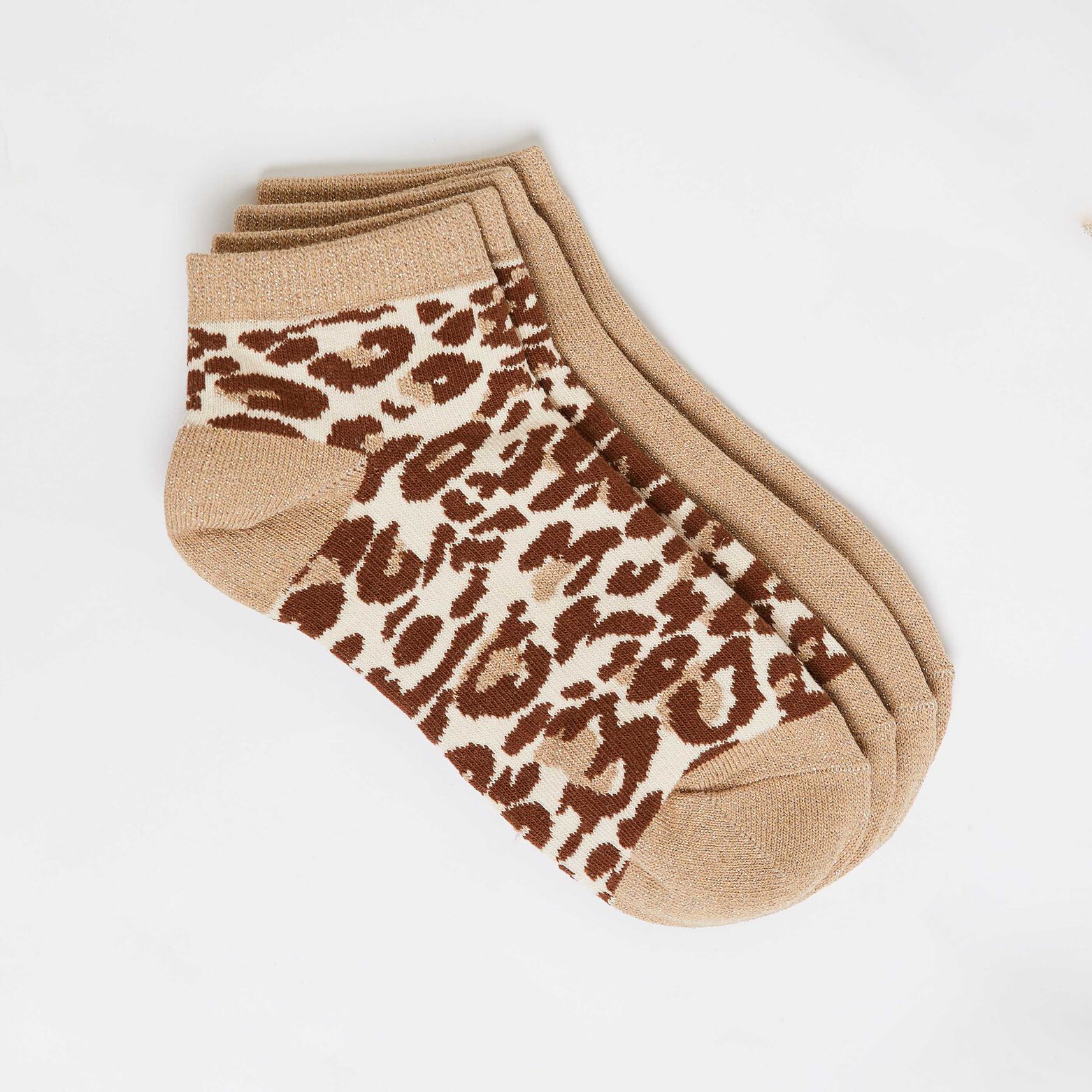 Lot de 2 paires de socquettes femme