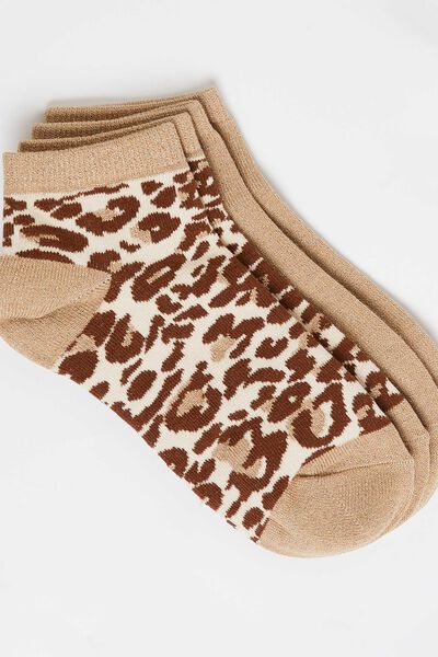 Lot de 2 paires de socquettes femme