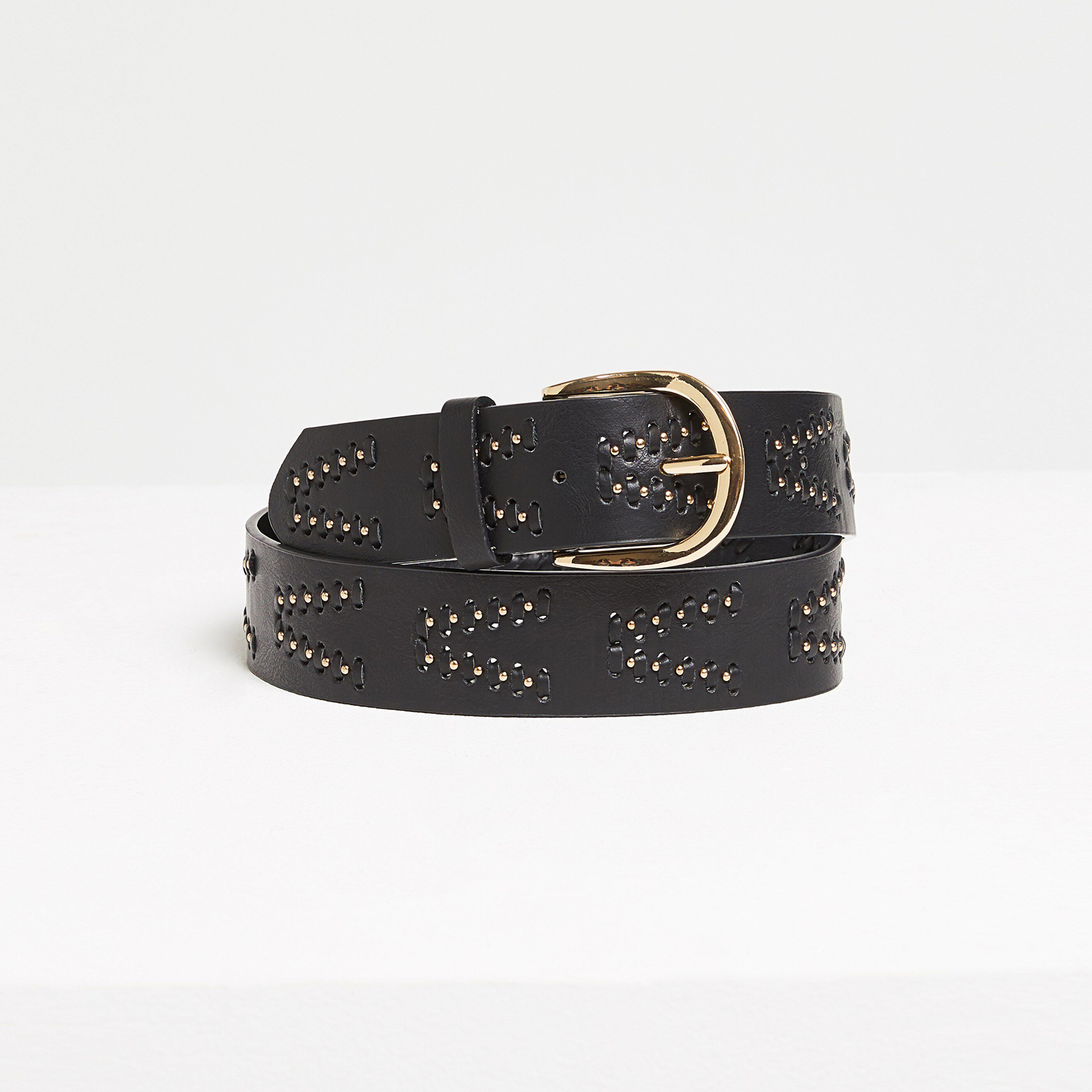 Ceinture large sales tressée femme