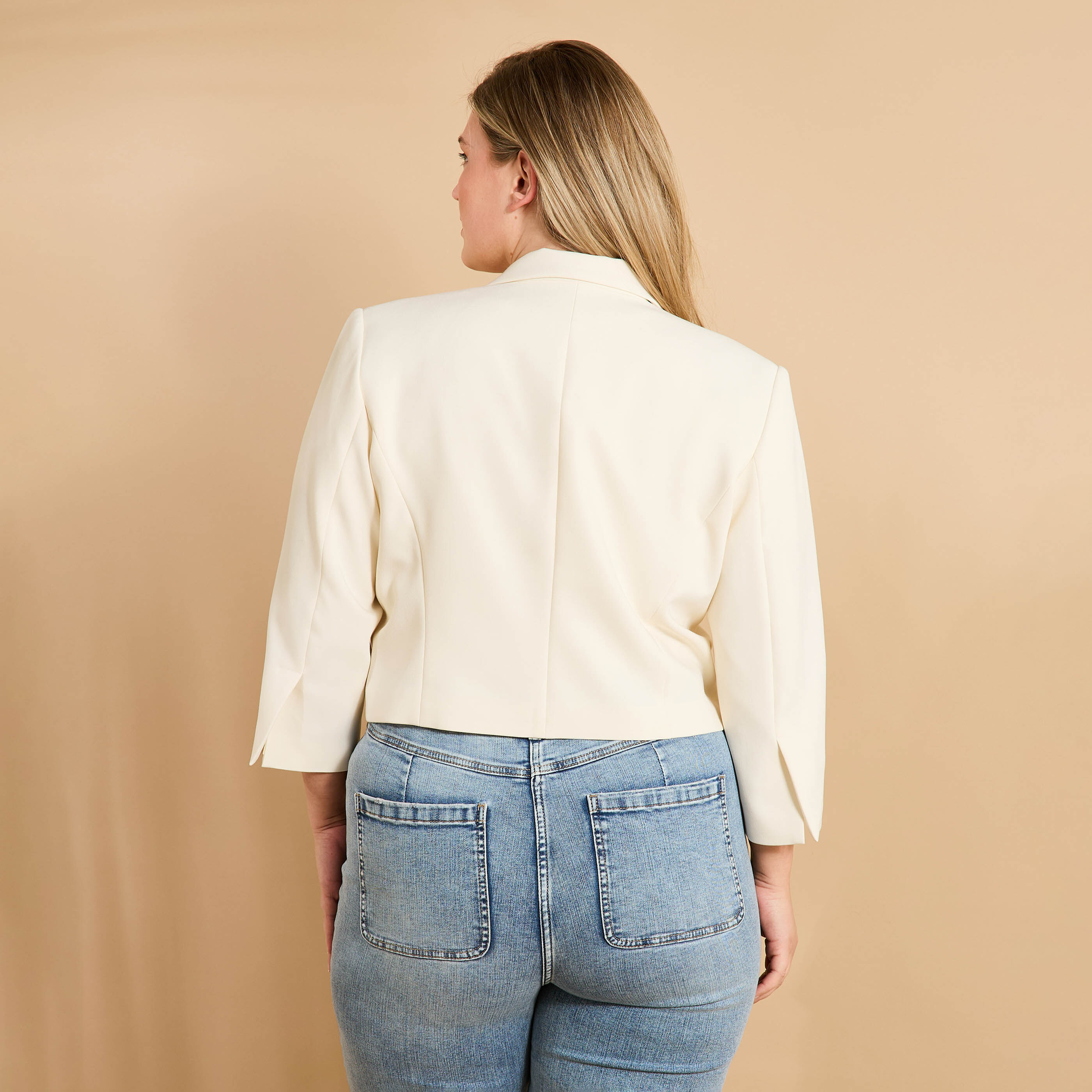 Veste tailleur courte femme