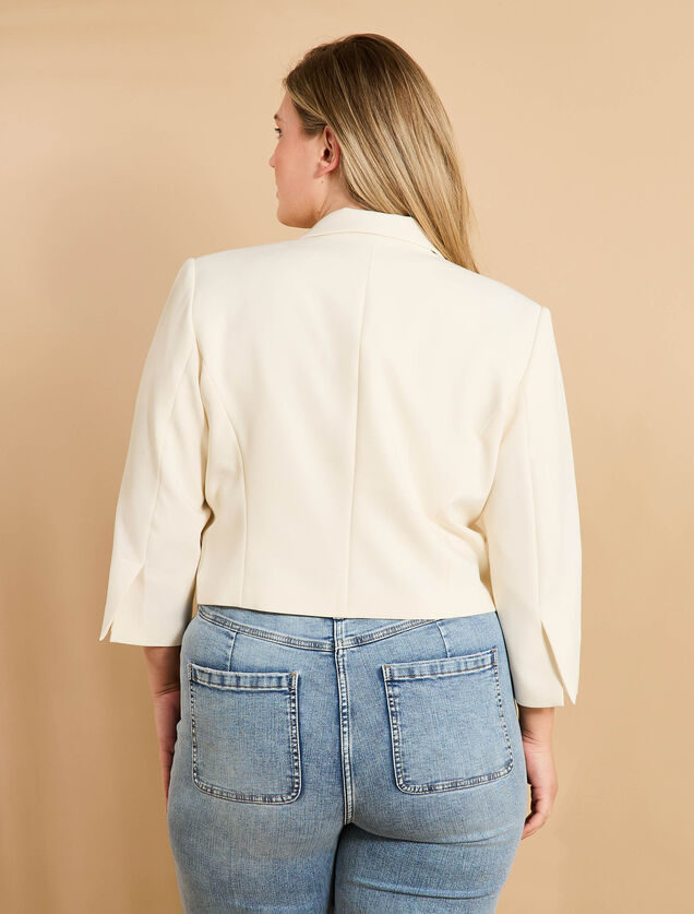 Veste tailleur courte femme