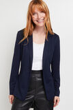 Veste en maille col tailleur femme