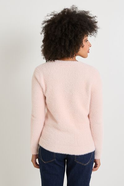 Gilet col V femme