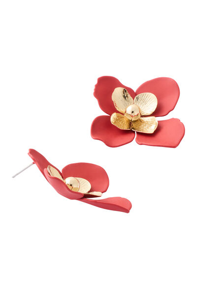 Boucles d'oreilles fleurs 