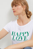 Tshirt message femme
