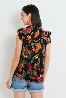 Blouse imprimée femme