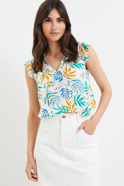Blouse imprimée femme