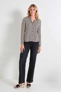 Chemisier manches longues femme