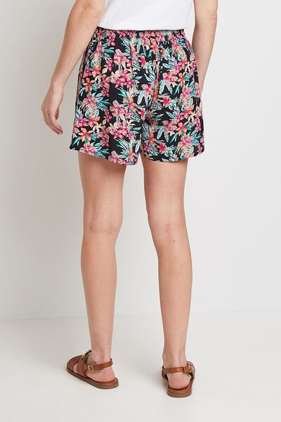 Short imprimé femme