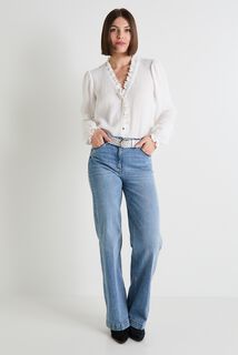 Chemise en gaze de coton femme