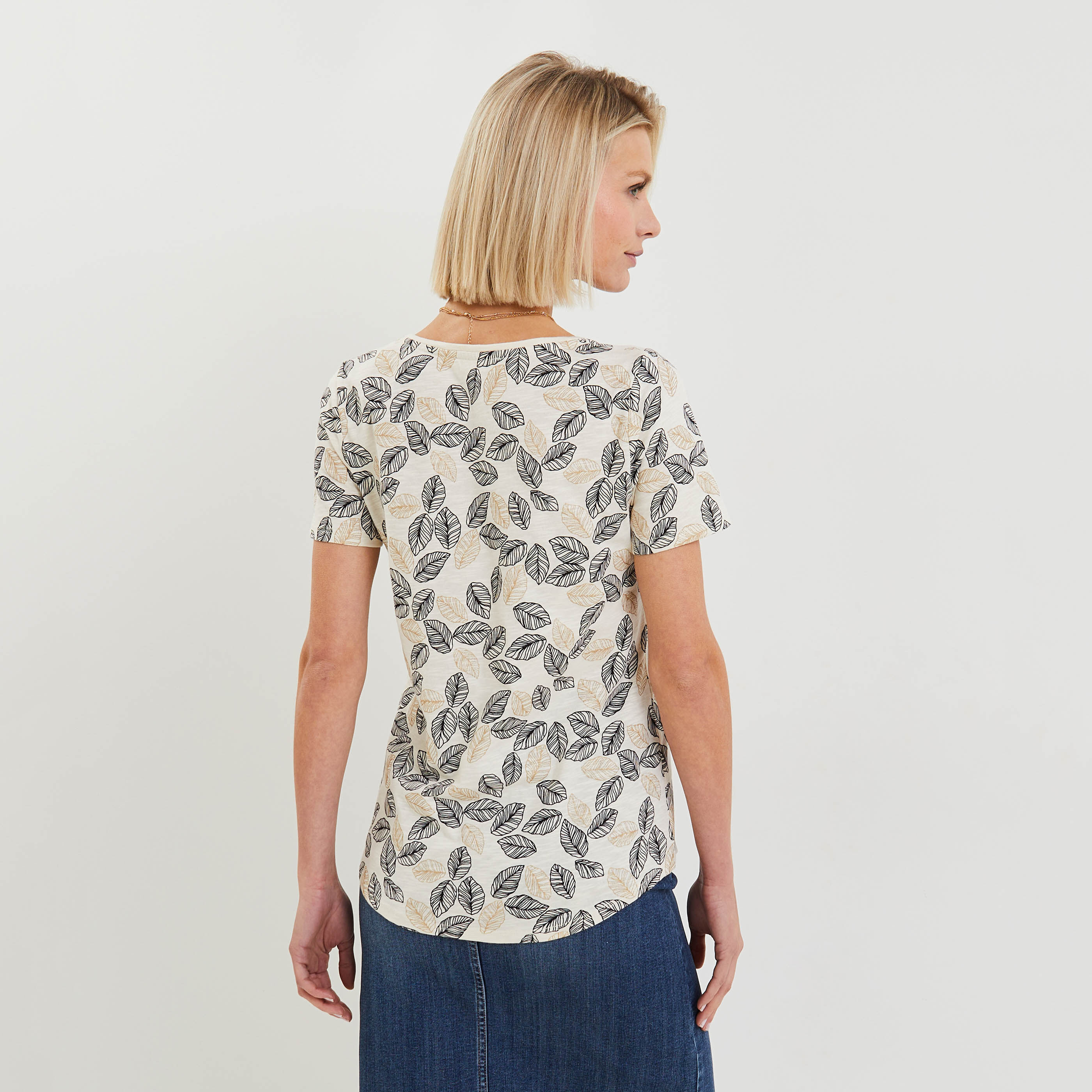 Tshirt imprim&eacute; femme