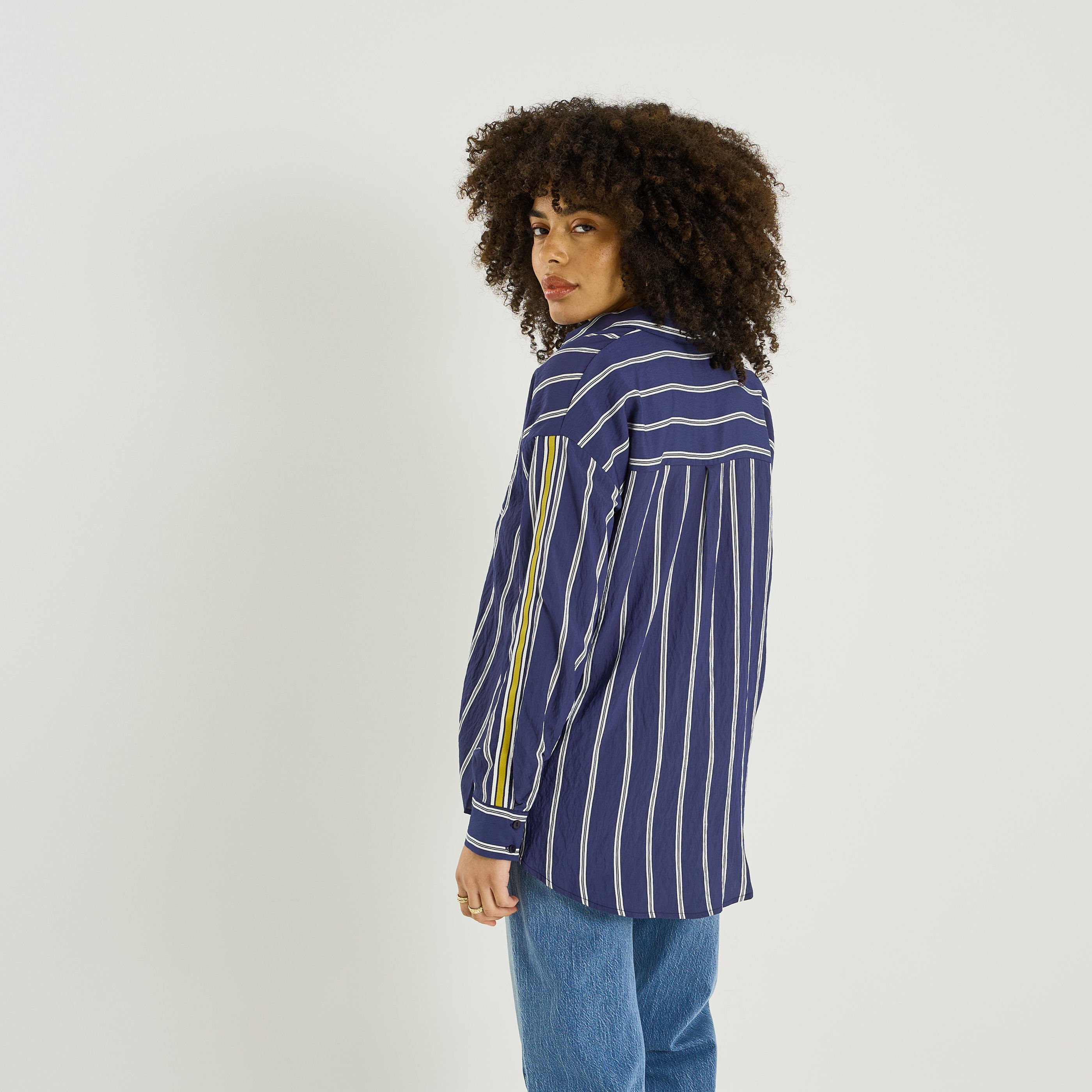 Chemise &agrave; rayures femme