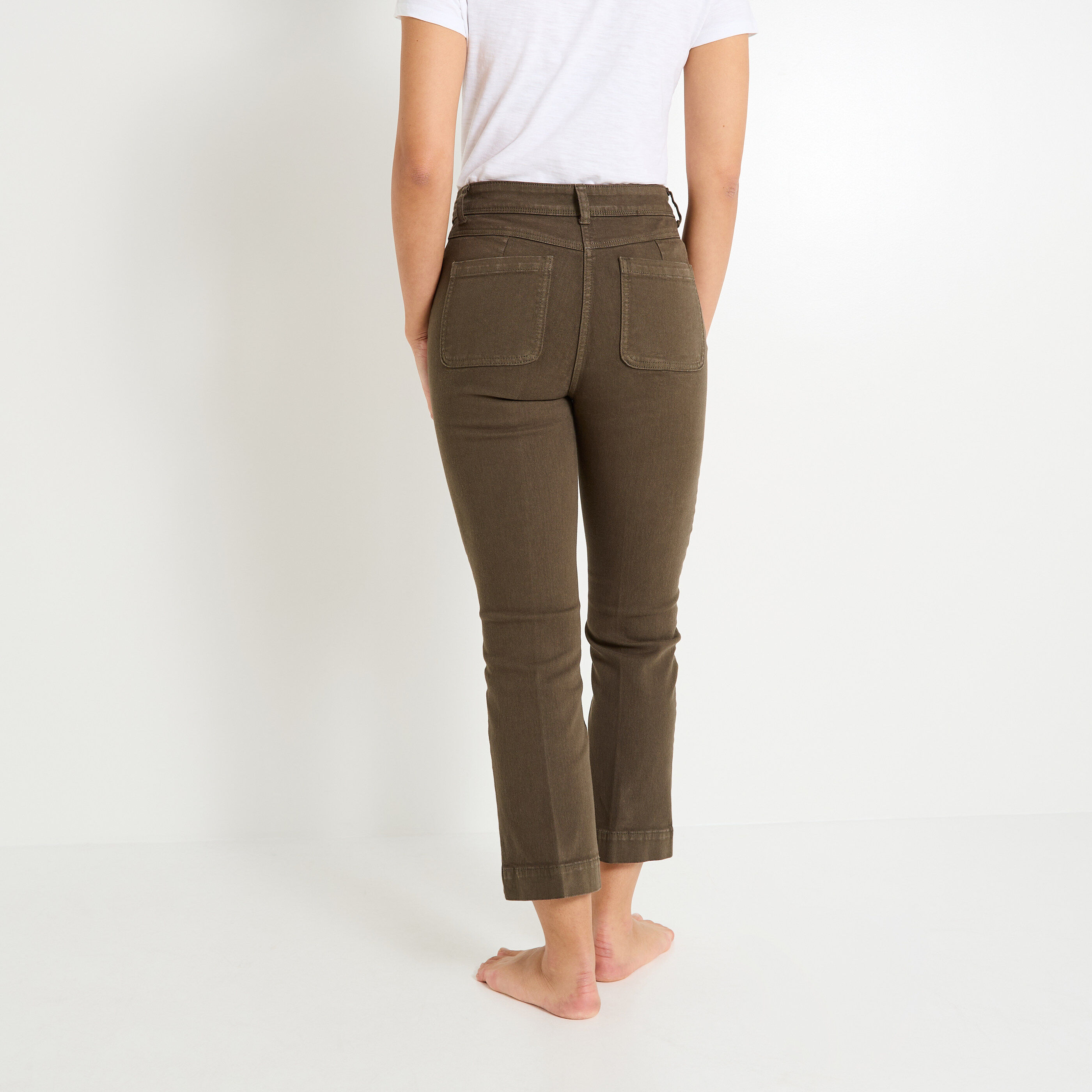 Jean bootcut raccourci TROPEZ RB02 femme