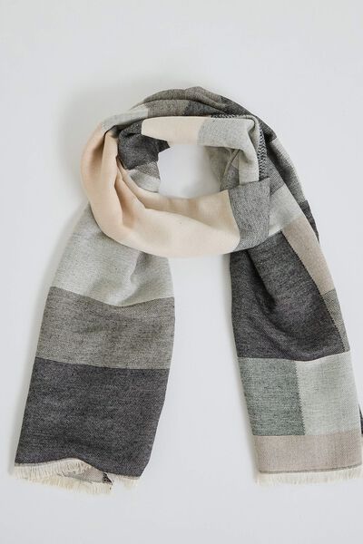 Echarpe jacquard femme