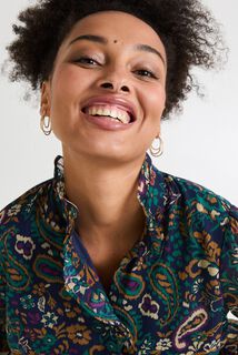 Chemise imprimée femme