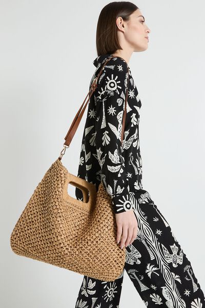 Sac en paille femme
