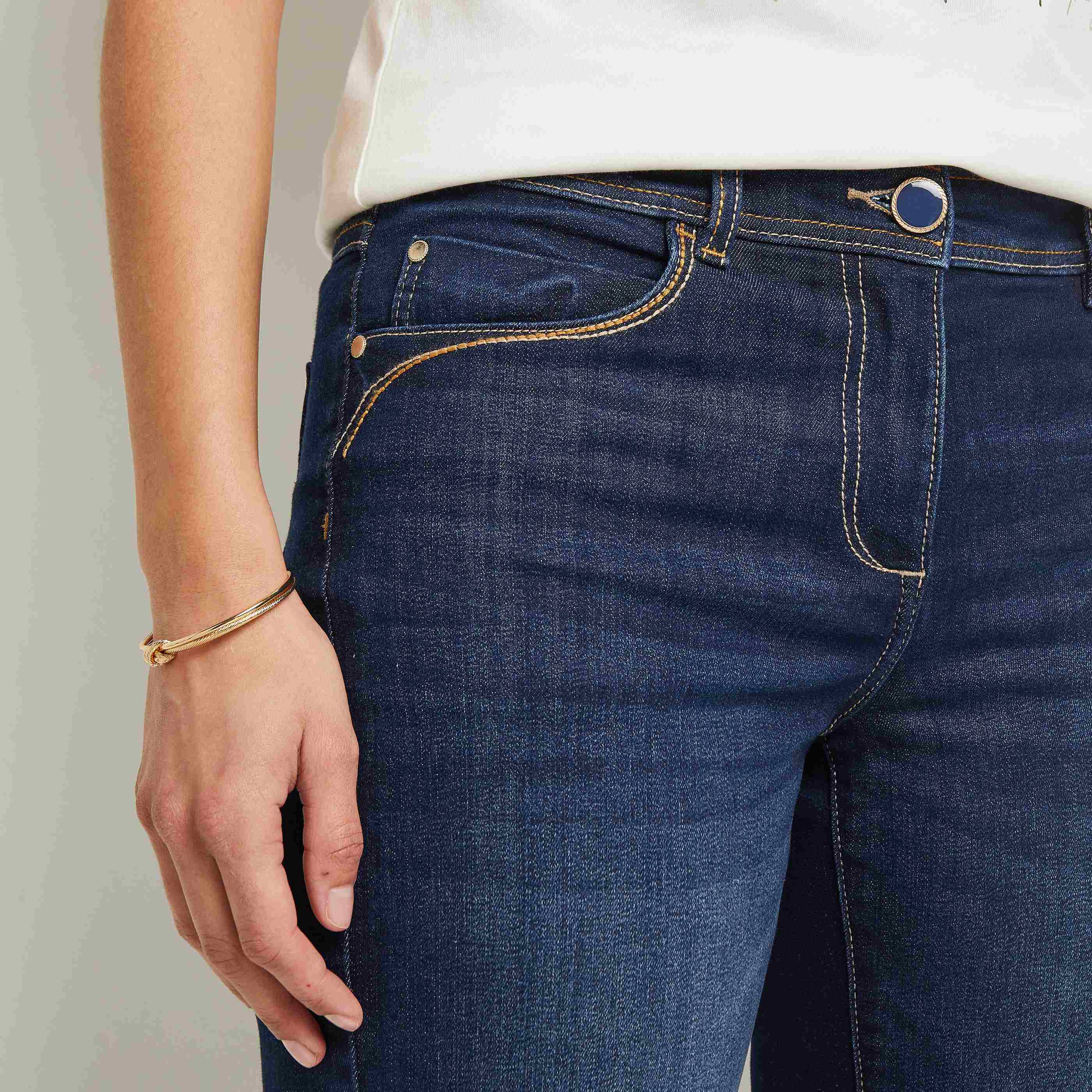 Bermuda en jean femme ELDORADOD RINSE Graindemalice