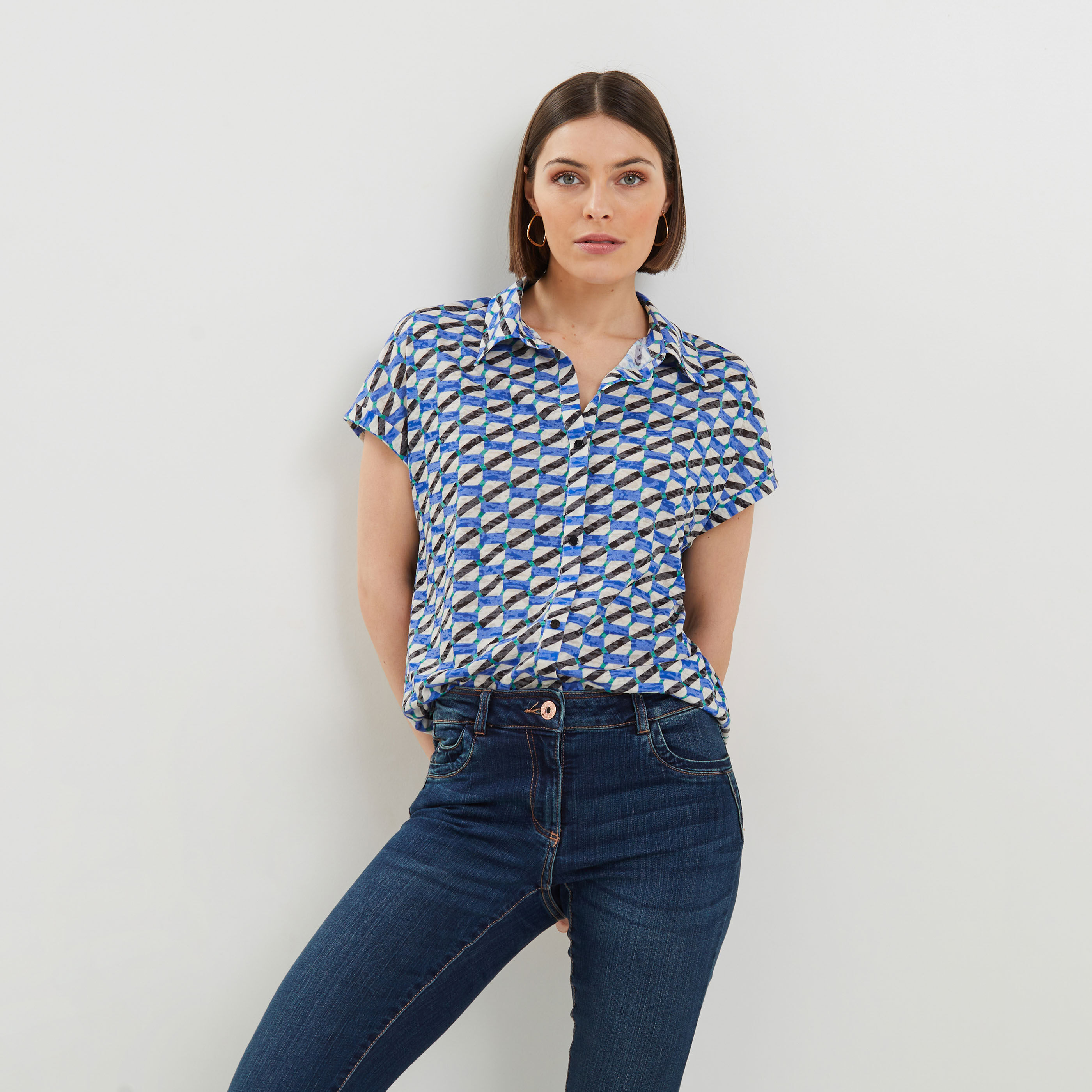 Tshirt imprim&eacute; femme