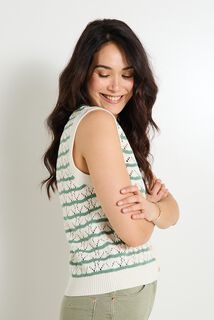 Gilet manches courtes femme