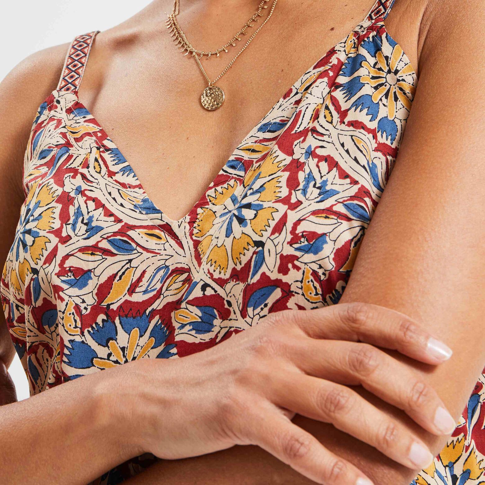 Robe imprimée femme