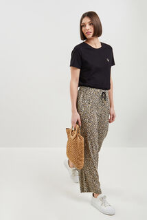 Pantalon fluide imprimé femme