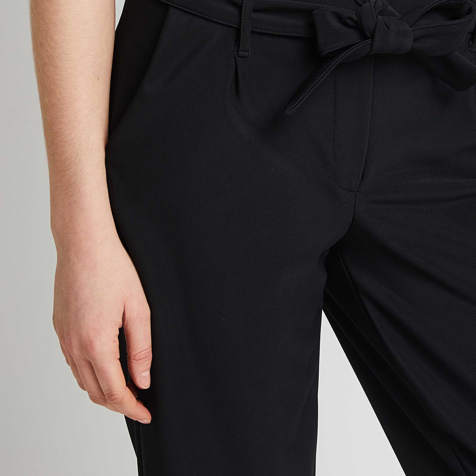 Pantalon paperbag femme