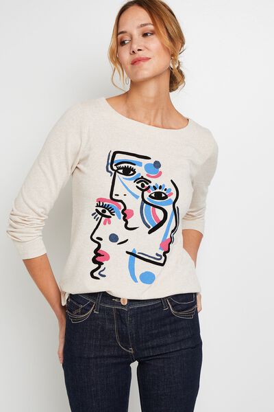 T-shirt imprimé femme