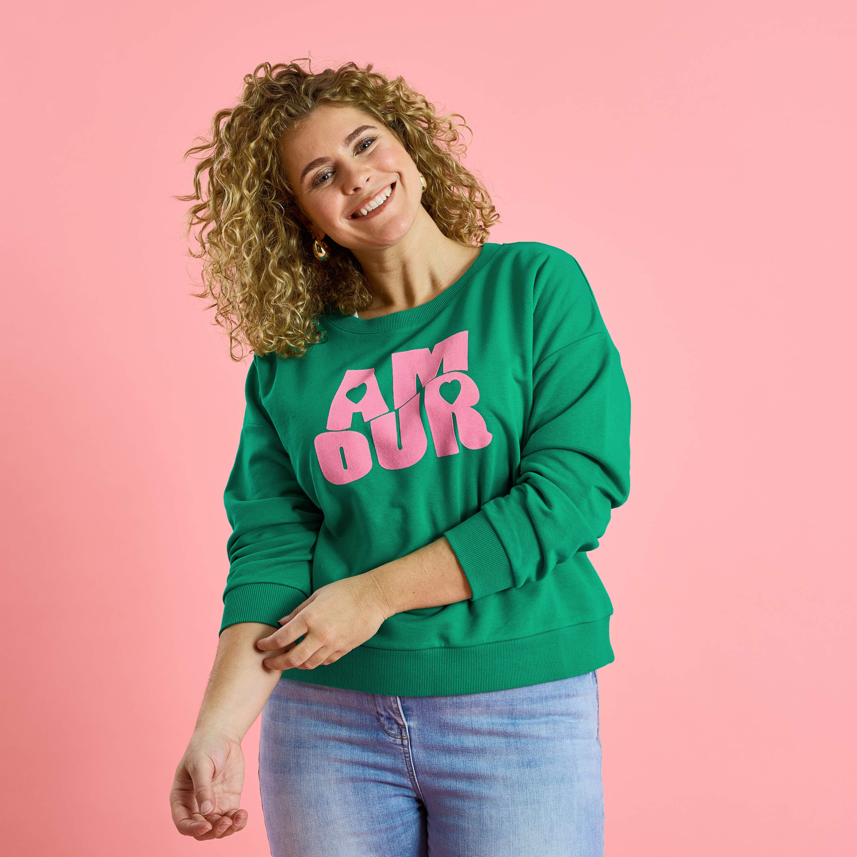 Sweat message amour femme