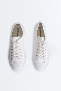 Baskets basses en toile femme