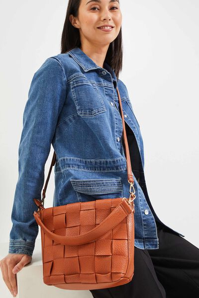 Sac tressé femme