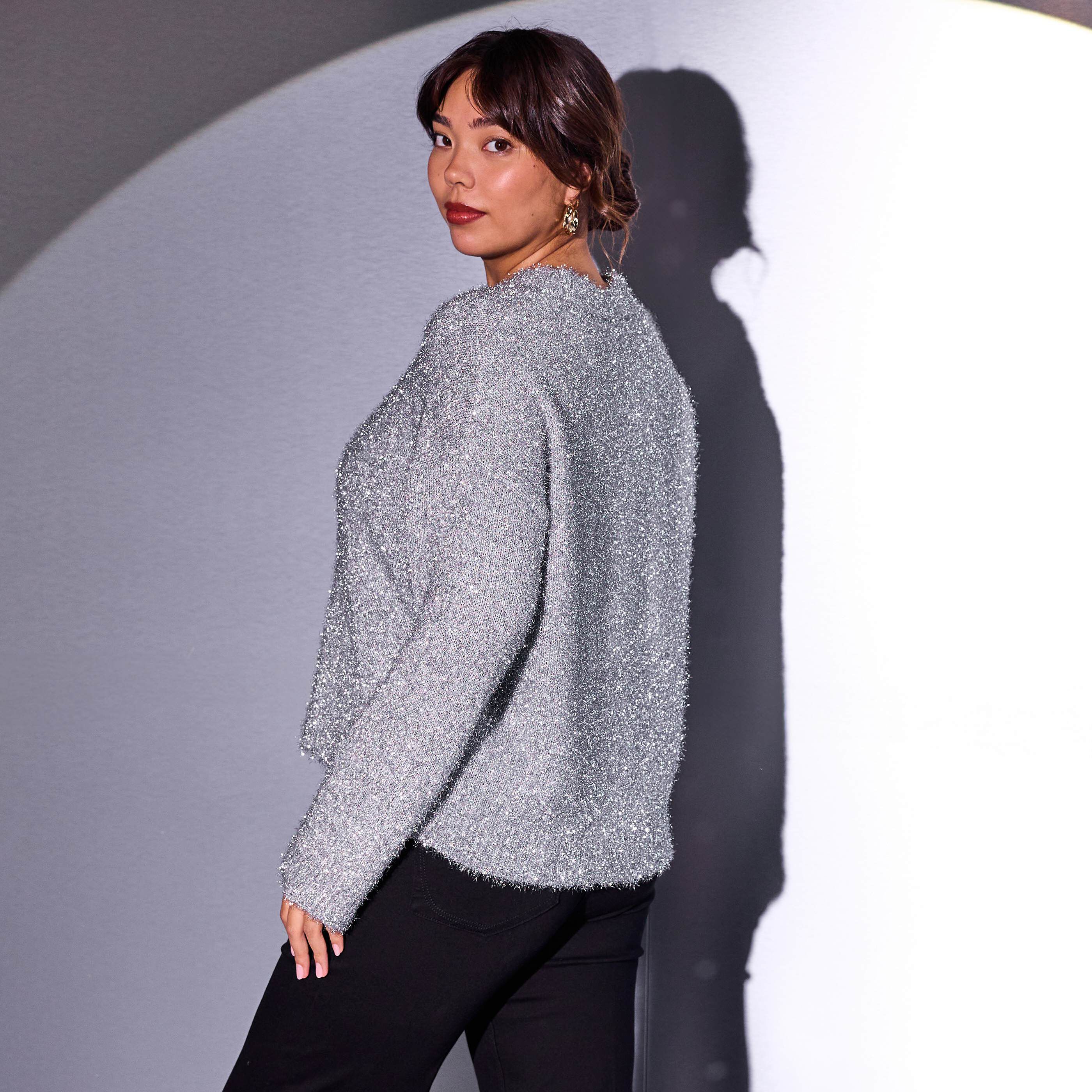 Pull manches longues femme