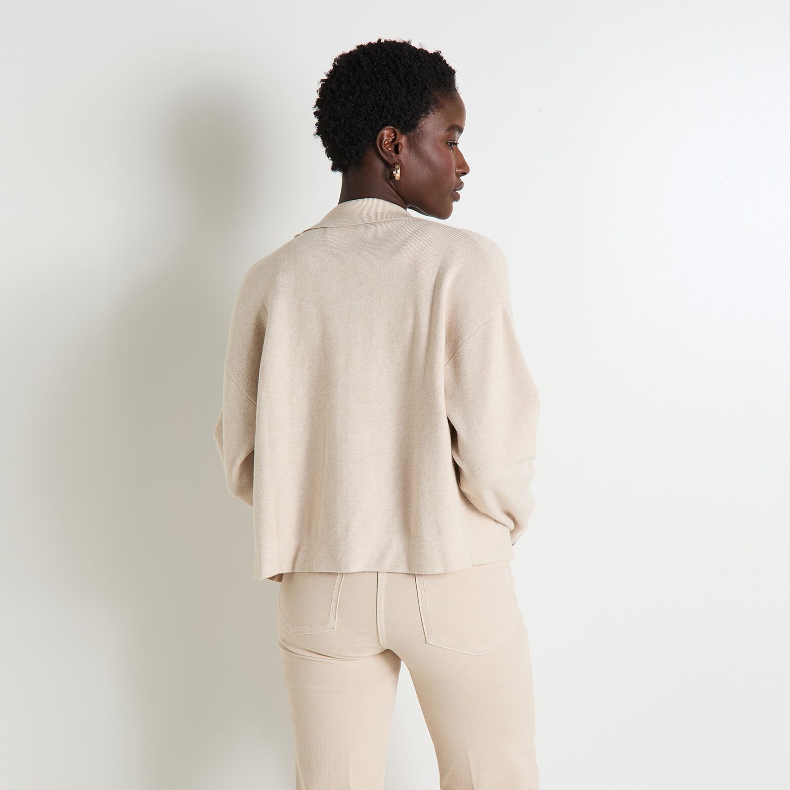 Gilet zippé femme