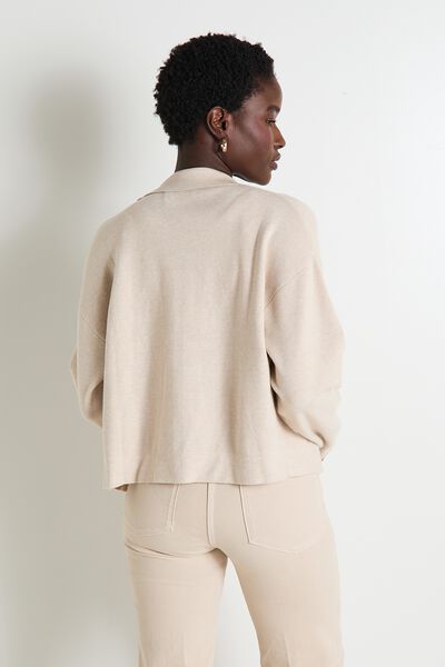 Gilet zippé femme