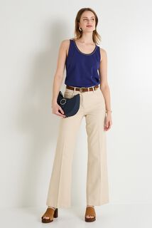 Débardeur col rond femme
